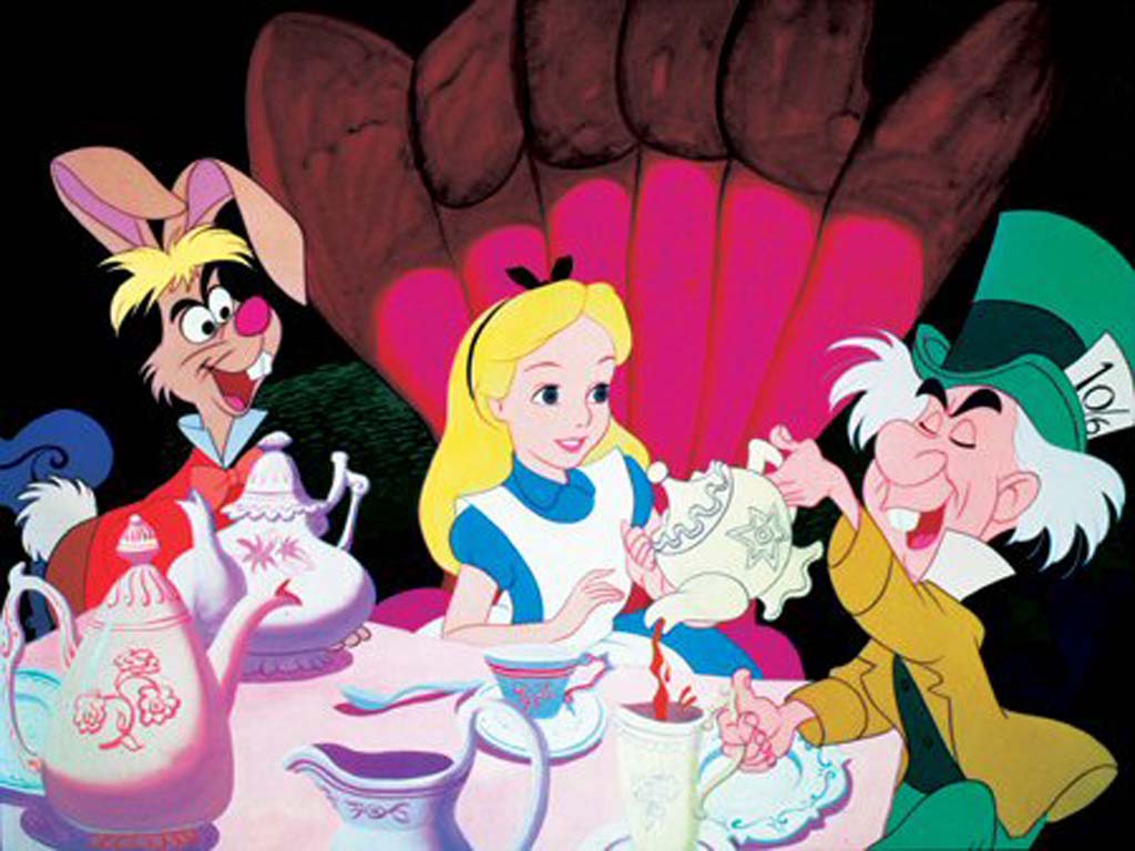 Tea Party at Green Apple Cafe Alice In Wonderland Tea Party